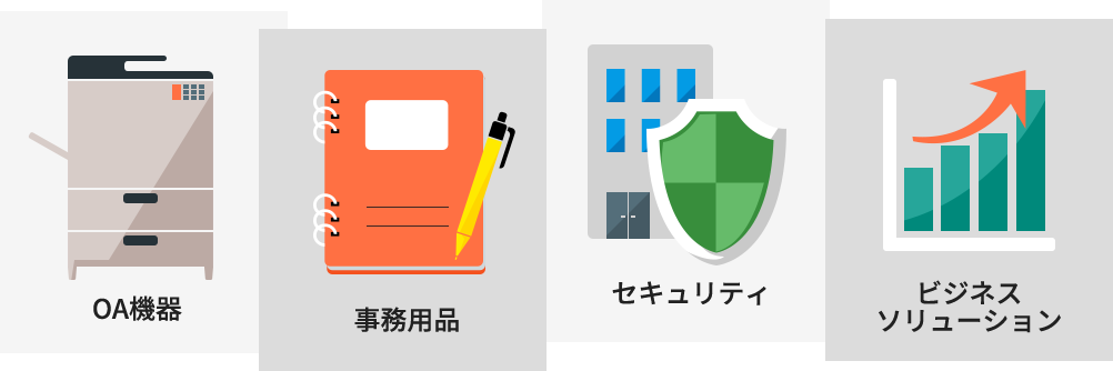 OA機器,事務用品,セキュリティ,ビジネスソリューション
